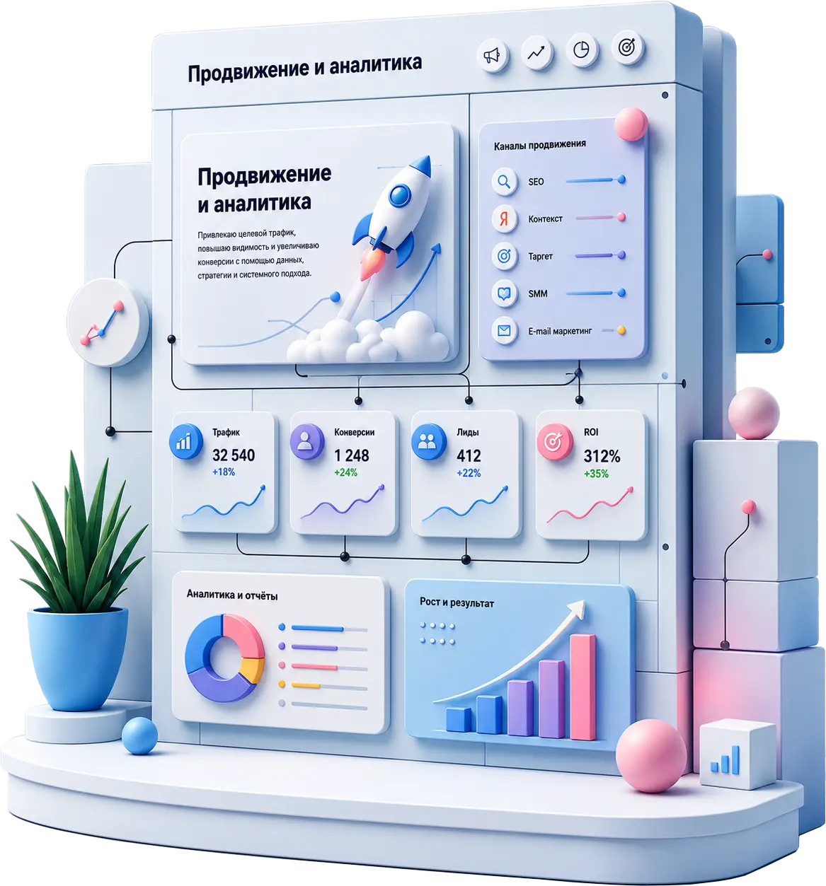 Продвижение и аналитика в Самаре: SEO и рост заявок через данные